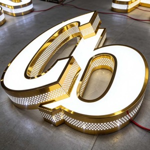 Letrero Acrílico con Cambio de Color Personalizado, Letrero LED para Negocios, Letras Perforadas, Letrero Exterior con Logotipo LED - Product Image 4