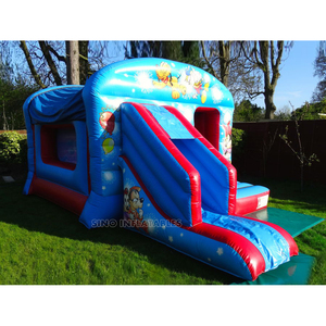 <span class=keywords><strong>Maison</strong></span> gonflable 3in1 pour enfants <span class=keywords><strong>Mickey</strong></span> Mouse Clubhouse avec <span class=keywords><strong>toboggan</strong></span> en PVC sans plomb de l'usine de gonflables de Guangzhou - Product Image 3