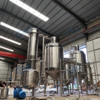 Refroidisseur d'eau évaporatif industriel et évaporateur rotatif à condenseur avec pompe à vide, moteur en acier inoxydable 380V/220V