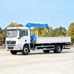 <span class=keywords><strong>Grue</strong></span> de <span class=keywords><strong>camion</strong></span> montée <span class=keywords><strong>sur</strong></span> châssis SHANMAN, manutention efficace, boîte de vitesses rapide, pompe hydraulique Weichai - Product Image 1