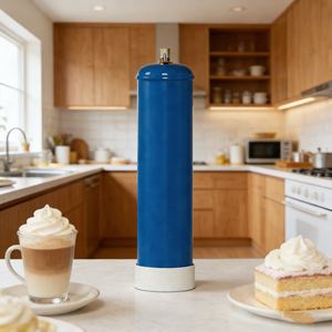 Bouteille de gaz industrielle jetable en acier de 1L – Certifiée pour les opérations à basse et haute pression (Hélium/CO2) - Product Image 2