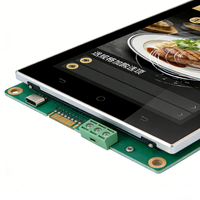 Module LCD TFT personnalisé de 7 pouces avec carte Android, écran IPS tactile capacitif pour menu interactif de restaurant