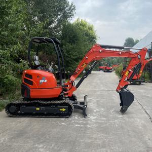 Mini máquina excavadora de 3,5 toneladas excavadora de orugas china para granja de motores Kubota usada envío gratis EPA Euro 5 Motor de núcleo 1 año - Product Image 3