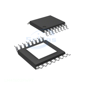 Composants électroniques de gestion de l'alimentation (PMIC) 16 PowerTSSOP LM43602PWPT, BOM électronique, CI en stock - Product Image 1
