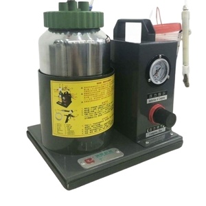 Schneller Versand: 2L Pneumatische Doppelkopf-Schuhlederbürste, Klebstoff-Füllmaschine für Schuhe, Geschenktüten-Verpackungsmaschine zur Lederherstellung - Product Image 1