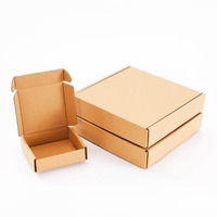 Cajas de Cartón Corrugado para Envíos, Materiales Reciclados, Color y Tamaño Personalizados, Impresión a Cuatro Colores para Empaquetado de Envíos de Pequeñas Empresas