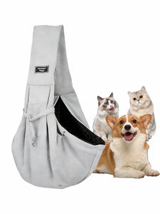 Çift Yönlü Kullanımlı Eller Serbest Polyester Evcil Hayvan Sırt Çantası Taşıyıcı Ayarlanabilir Askı 8kg Kapasiteli Küçük Köpekler Kediler için-Taşınabilir Yürüyüş Açık Hava - Product Image 4