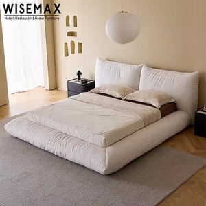 Кровать WISEMAX FURNITURE с большим изголовьем, кожаная, мягкая, с итальянской обивкой, мебель для спальни, роскошная современная кровать размера «<span class=keywords><strong>king</strong></span>-<span class=keywords><strong>size</strong></span>» - Product Image 4