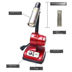 เครื่องเป่าลมร้อนเครื่องย่าง<span class=keywords><strong>ด้าย</strong></span>หนังเครื่องทำรองเท้าเฉพาะสำหรับการเผาด้ายอย่างมีประสิทธิภาพ - Product Image 4