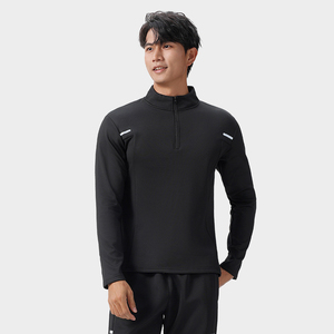 Camiseta Deportiva Casual para Hombre, de Secado Rápido y Resistente al Viento, con Media Cremallera, para Running y Fitness - Product Image 1