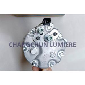 Compresor de Aire Acondicionado para <span class=keywords><strong>VW</strong></span> <span class=keywords><strong>Caddy</strong></span> <span class=keywords><strong>Camper</strong></span> Multivan Transporter T5 1.9 7H0820803B 7H0820803C 7H0820803D 7H0820803F - Product Image 4