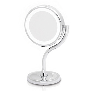LED Vanity <b>Makeup</b> <b>Mirror</b> With 10X Magnifying Glass And Dual Sided Personalized Table <b>Mirror</b> <b>For</b> Home - Product Image 5