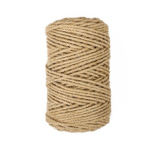 Cordel de Yute Natural de 3.5mm, Hilo de Cáñamo Marrón Rústico para Manualidades, Embalaje y Decoración de Prendas - Product Image 6