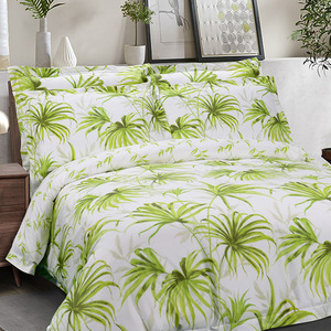 Anrenoti Queen Comforter Set – Sage Green Floral, 90x90 Inch, Down Alternative, Microfiber, 2 Pillow Shams