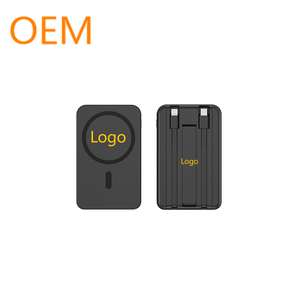 พาวเวอร์แบงค์ไร้สายแม่เหล็กพกพาขนาดเล็ก รุ่น OEM 10000mA PD กำลังไฟ 22.5W ชาร์จเร็ว สำหรับ <span class=keywords><strong>iPhone</strong></span> 16 กำลังเป็นที่นิยมในปี 2026 - Product Image 6