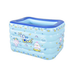<span class=keywords><strong>Piscina</strong></span> Inflable <span class=keywords><strong>Rectangular</strong></span> de PVC Ecológica de Cinco Capas, 120x90x75cm, para Niños y Adultos, Accesorios Duraderos para <span class=keywords><strong>Piscina</strong></span> Familiar - Product Image 1