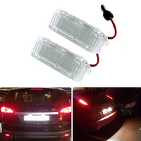 Lumière de plaque d'immatriculation LED pour Ford Mondeo MK4 Focus MK2 MK3 Fiseta MK6 S-Max MK1 C-Max MK2 Galaxy MK3