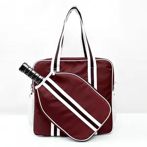 Wholesale Bags Women Handbag Ladies Shoulder Sport Nylon Pickle Ball Tote Bag Trendy Fashion Sport Duffel Paddle Racket Bag