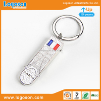 Porte-clés en forme d'orignal pliable en métal, vente en gros