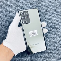 Sam Note 20 Ultra Sekiz Çekirdekli Android 5G Akıllı Telefon 12+128GB 6.9" Ekran 12MP Kamera Yüksek Kalite Toptan