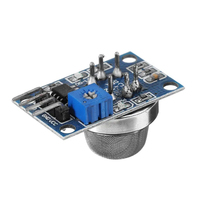 Module de capteur de gaz semi-conducteur MQ2 MQ3 MQ4 MQ5 MQ6 MQ7 MQ8 MQ9 MQ135 MQ131 pour la détection de la qualité de l'air et de la fumée, capteur d'ozone