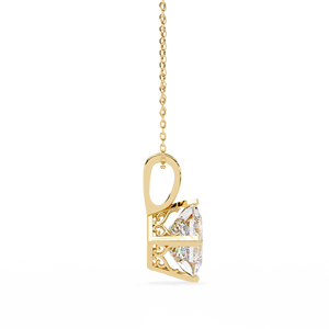 Collier pendentif tendance style diamant pour femme, bijou élégant et minimaliste, léger, finition brillante, idéal pour le quotidien, choix cadeau moderne - Product Image 6