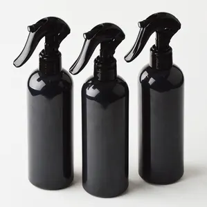 150ml botella de 250 ml de alcohol botella de spray 500ml recargable vacía de plástico de botella de Mascota de 250 ml con spray de gatillo