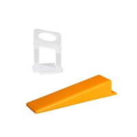 Clips de nivellement de carrelage DINGYI 0,5-4,5 mm pour carreaux de 3-12 mm, espaceurs robustes, outils d'installation de carrelage, 100 pièces