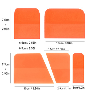 <span class=keywords><strong>Raclette</strong></span> souple voiture PPF Film emballage vinyle grattoir teinter fenêtre verre eau décapant outil - Product Image 5