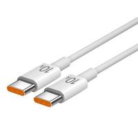 Câble de données double Type-C à charge ultra-rapide 120W 10A en PVC, câble de charge rapide PD Type-C vers Type-C 120W 10A pour téléphone portable