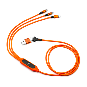 ไฟแคมป์ปิ้งขายดี 5-in-1 ไฟ LED พร้อมโลโก้ สายชาร์จ USB Type C แบบถักไนลอน ของขวัญส่งเสริมการขายสำหรับกิจกรรมกลางแจ้ง - Product Image 5