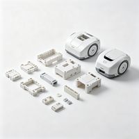 Kit de boîtier de robot modulaire en plastique injecté, coque de robot en plastique de qualité industrielle en gros