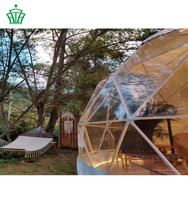 Domo Geodésico de Lujo de 20 pies para Glamping, Ideal para Múltiples Personas, para Ferias Comerciales, Venta al Por Mayor