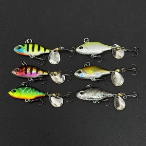 Roman <span class=keywords><strong>en</strong></span> gros Mini Nouveau Tournant Vibrations Spinner Appâts 35mm 7g Sinkin Pêche Leurres Jig - Product Image 2