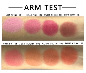บลัชออนสีชมพูแบบด้านสี<span class=keywords><strong>ขาว</strong></span>ธรรมชาติพาเลทบลัชออนแบบผงสำหรับแต่ง<span class=keywords><strong>หน้า</strong></span>บนใบ<span class=keywords><strong>หน้า</strong></span>โลโก้ตามต้องการ - Product Image 4