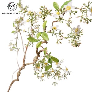 Nuevo Producto en Oferta, Flor de Cangrejo Filamental de Tela de Seda Artificial al por Mayor, 90 cm de Largo, para Decoración de Bodas y Hogar - Product Image 5