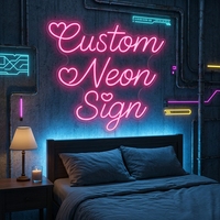 Vente en gros OEM, dropshipping, enseigne néon personnalisée professionnelle avec contrôle par application intelligente pour salle de jeux, qualité supérieure, prête pour les vendeurs Etsy