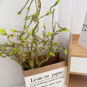 Planta Artificial Decorativa para Hogar y Jardín, Rama de Árbol Artificial de 100 cm, Plástico Verde, Venta al Por Mayor 2025 - Product Image 5