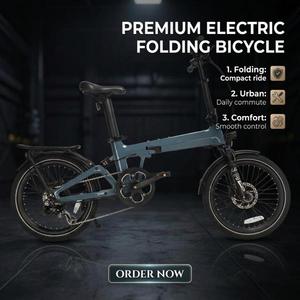 Factory Direct Export - Verified Naicisports 20 Magnesium Folding E-Bike for Urban Commute 7-Speed - Product Image 1