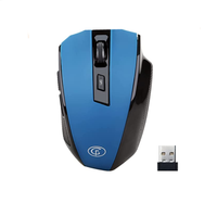 Delux — souris sans fil rechargeable, ergonomique, silencieuse, récepteur USB, pour ordinateur