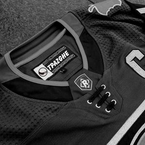 Modèle de couture de maillot de hockey sur glace surdimensionné personnalisé sublimé - Product Image 4