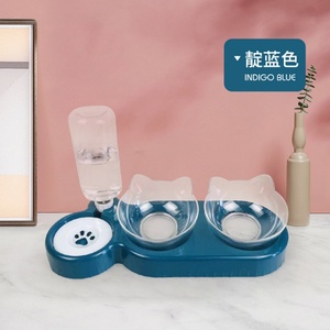 Nuevo Tazón de Cerámica Creativo de Doble Oreja para Perros, Antideslizante, Antivuelco, a Prueba de Fugas, Duradero, Impermeable, Universal, Moderno, Gran Venta 2025 - Product Image 3