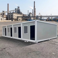 Casa Prefabricada Modular de Lujo Moderna, Cabaña Móvil Desmontable, Contenedor de Vivienda Compacto para Villa, Tienda, Oficina o Construcción