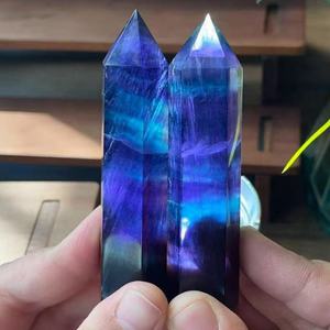 Venta al por mayor a granel Natural Mixed Tower Wand Reiki Healing Mix Material Point Crystal Craft para la decoración - Product Image 5