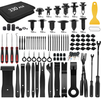 GOOACC – Kit de 190 attaches et clips de fixation en nylon pour garnitures de portières Nissan et Mazda – Boîte en plastique