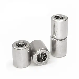 Factory Customized Stainless Steel round Coupling Hardware Fasteners M5 Nuts for General Industry