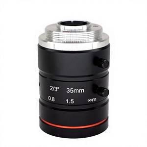 Objectif de caméra industrielle à monture C, 16 mégapixels, 2/3 pouces, longueur focale 8 mm-50 mm, faible distorsion, objectif de vision industrielle FA M836 - Product Image 1