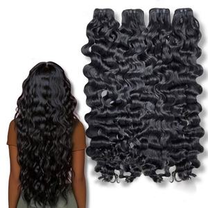 Cuticle מיושר בורמזי מתולתל שיער אנושי מתולתל ספק שיער אנושי מתולתל עם שיער קמפוזר - Product Image 5