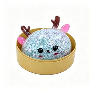 Quirky Realistic Bun Squeeze <b>Toy</b> Novelty TPR Sensory Fidget for Stress Relief and Anxiety Management Fun <b>Desk</b> Accessory - Product Image 3