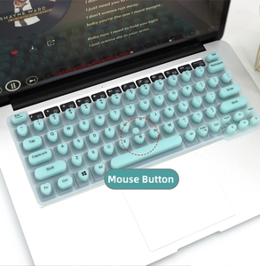 Nổ Fit Lenovo máy tính xách tay miếng đệm bàn phím <span class=keywords><strong>Silicone</strong></span> di động chăm sóc móng tay Bàn phím bụi bảo vệ cho móng tay dài công cụ đánh máy - Product Image 3